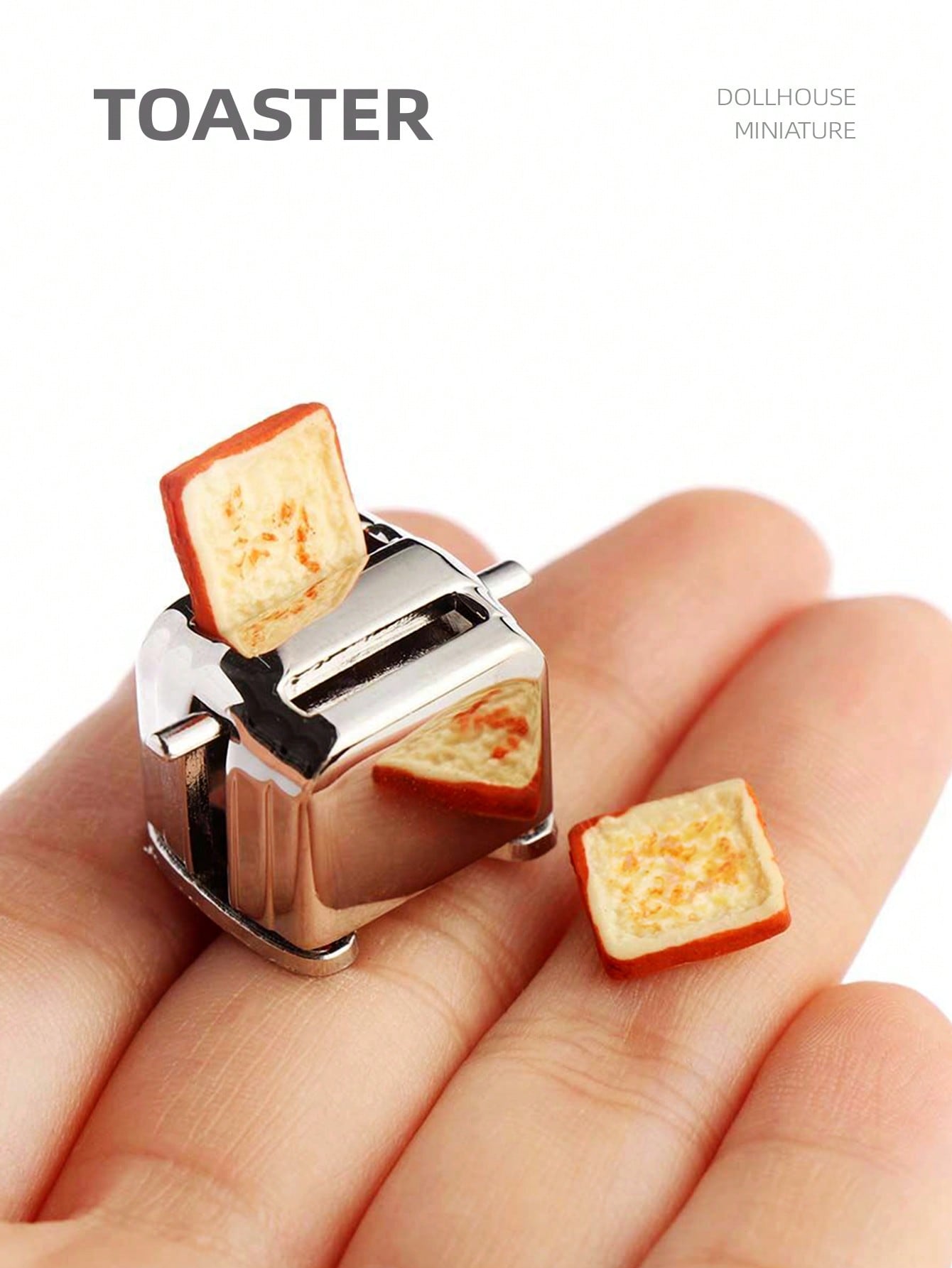1:12 Dollhouse Miniature Toast - đánh giá và giá Small Appliances
