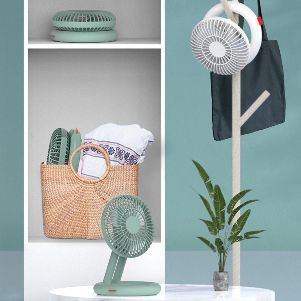 Foldable Mini Desk Fan USB Rec - đánh giá và giá Portable Blender Usb Rechargeable