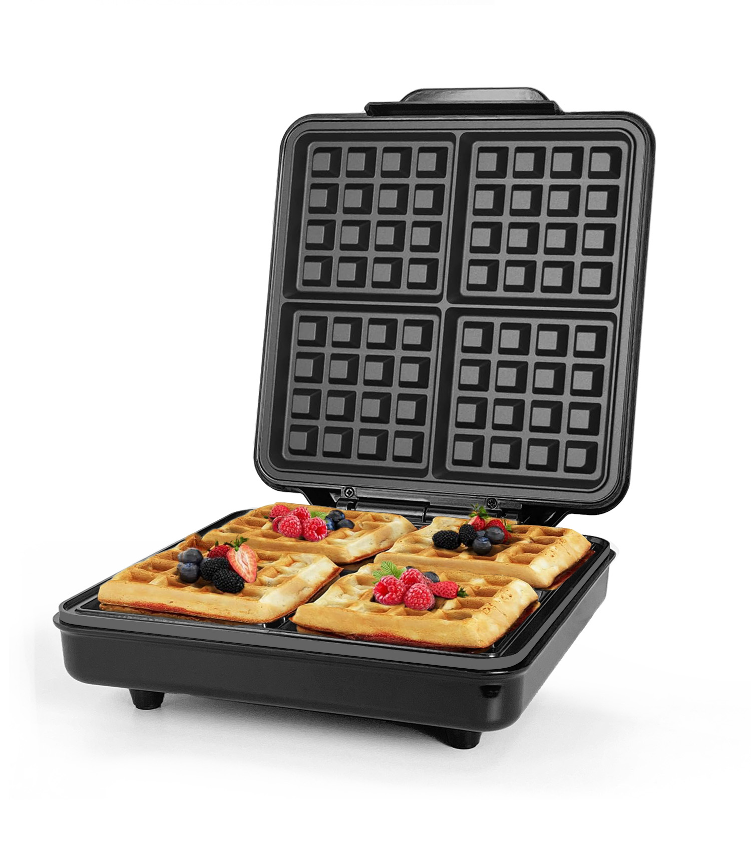 Mini Automatic 1200W 4-Slice D - đánh giá và giá Mini Waffle Maker Machine