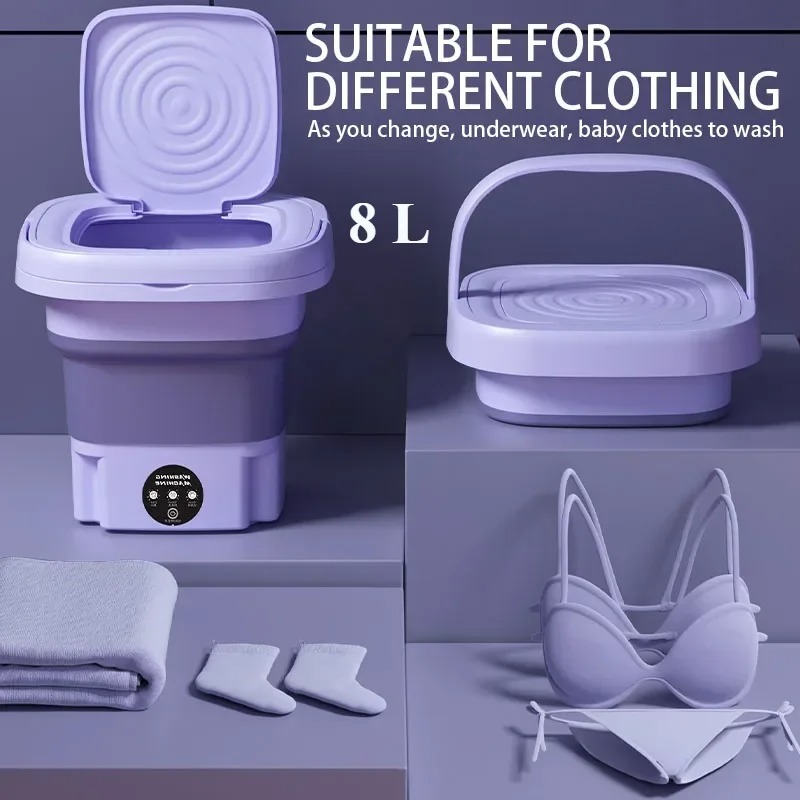 2025 Portable Mini Folding Was - đánh giá và giá Small Appliances