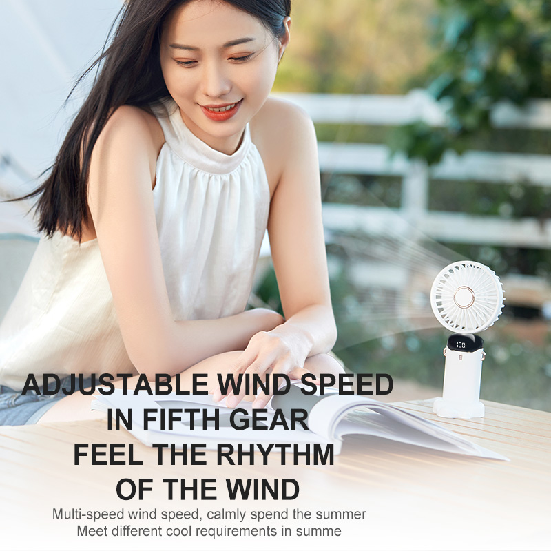 Portable Mini Fan With 5 Speed - đánh giá và giá Portable Blender Usb Rechargeable