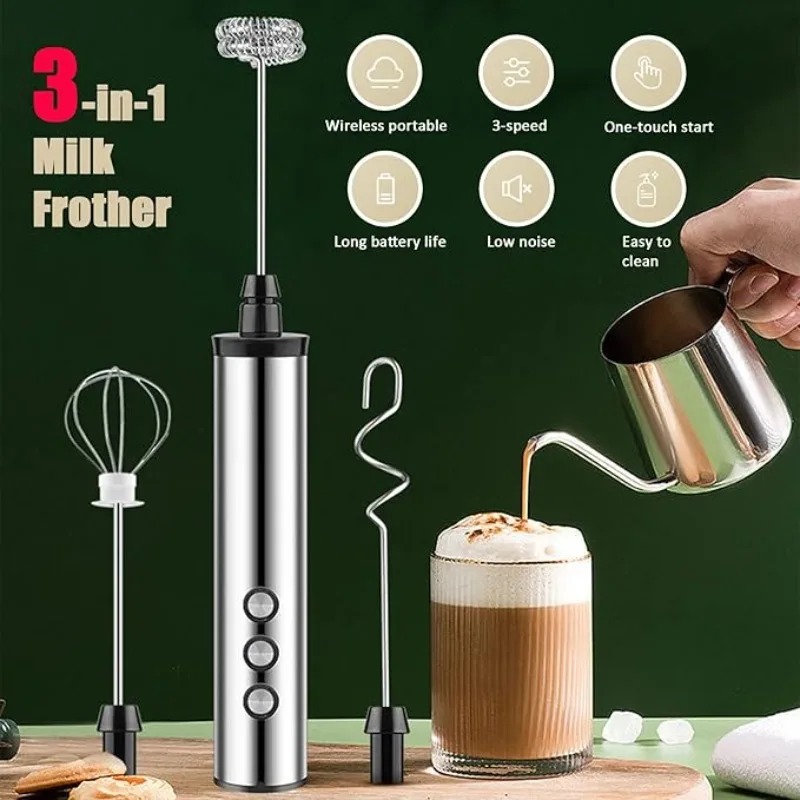 Magpie 3 in 1 Handheld Electri - đánh giá và giá Electric Milk Frother Handheld