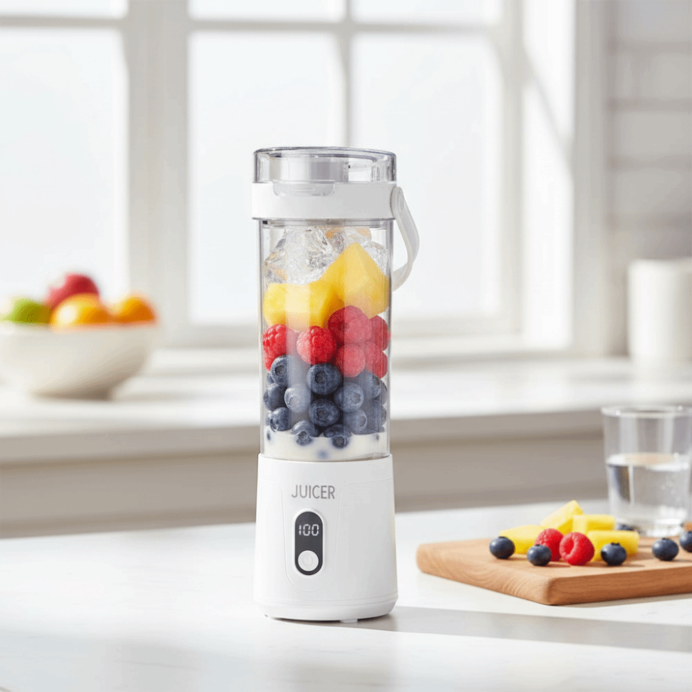 600ML Capacity Portable Blende - đánh giá và giá Portable Blender Usb Rechargeable
