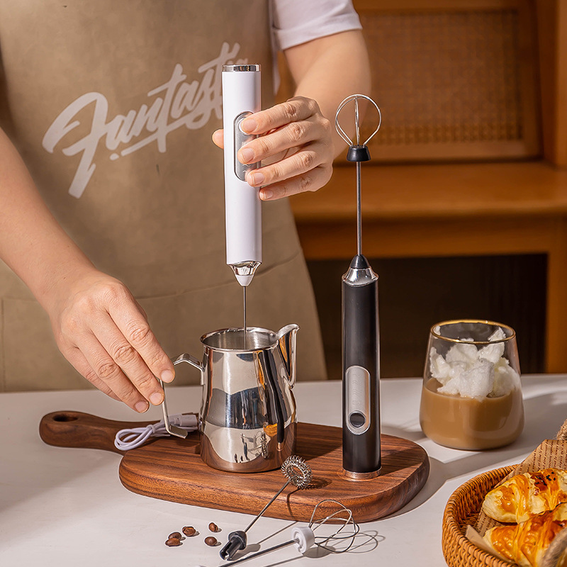 Electric Milk Foamer Blender W - đánh giá và giá Immersion Hand Blender Set