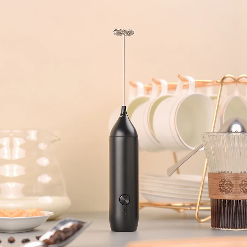 Electric Milk Frother Coffee F - đánh giá và giá Portable Blender Usb Rechargeable