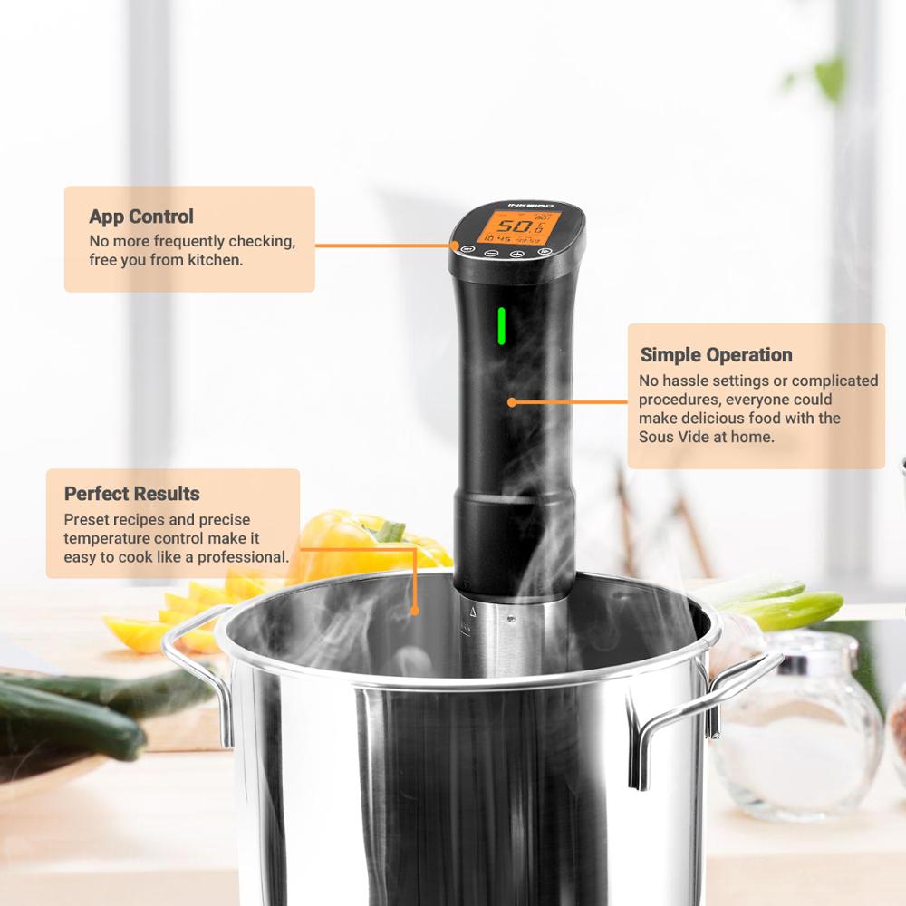 INKBIRD ISV-200W Wi-Fi Ẩm Thực - đánh giá và giá Digital Sous Vide Precision Cooker