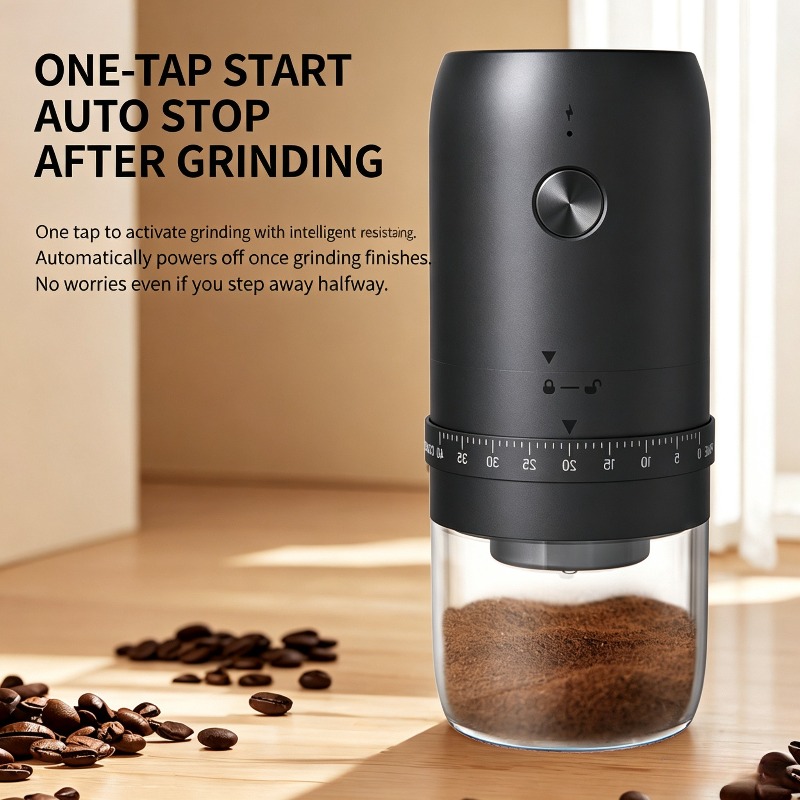 Portable USB Electric Cafeteir - đánh giá và giá Coffee Bean Grinder Electric
