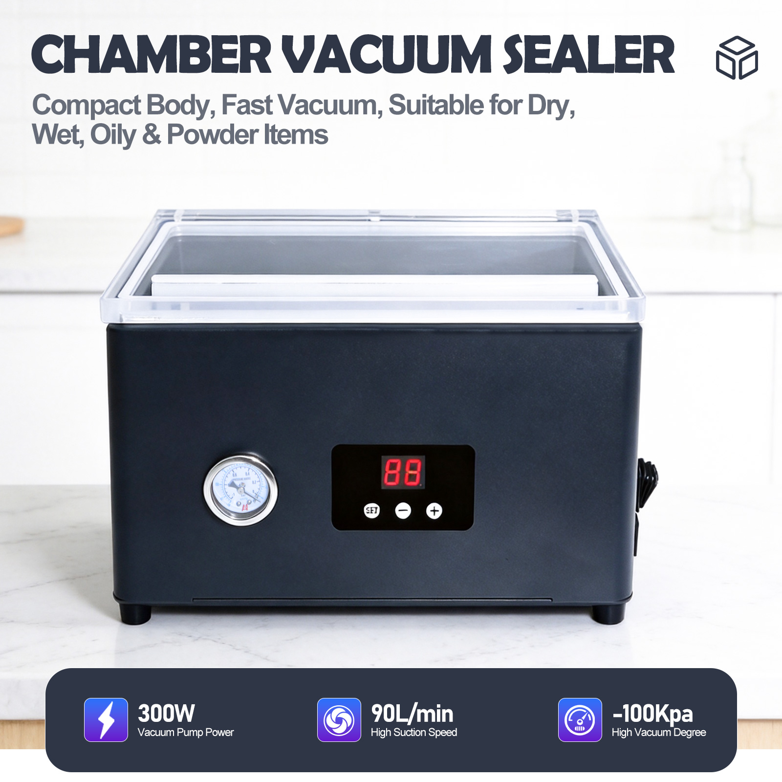 ZM-CVS300 Food Vacuum Sealer M - đánh giá và giá Food Vacuum Sealer Machine