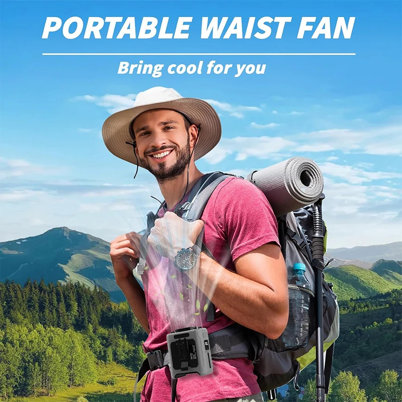 Waist Fan with Power Bank 5 Sp - đánh giá và giá Portable Blender Usb Rechargeable